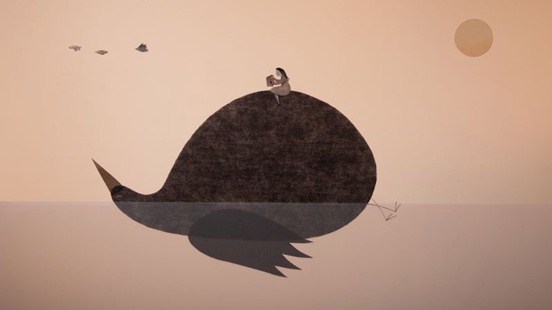 image tirée du film d'animation l'Oiseau Cachalot